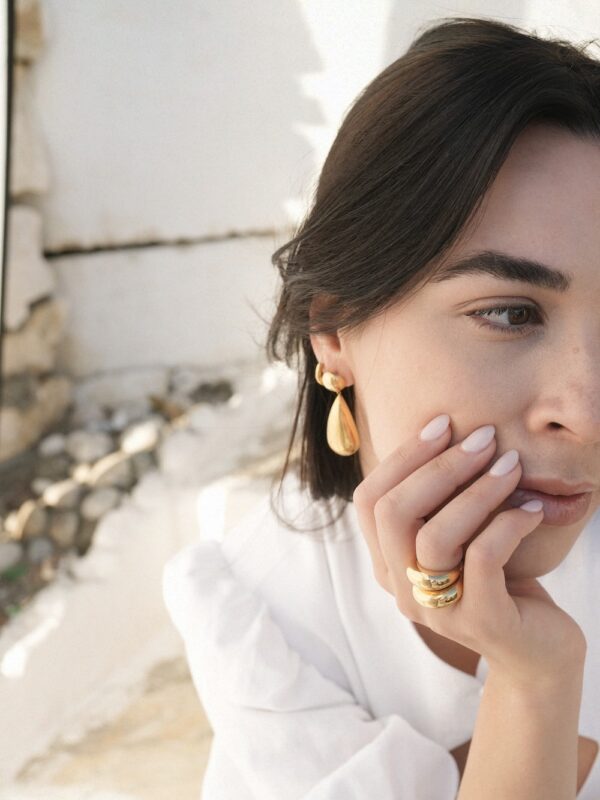 Ujman - 18 k gold plated ring - Image 3