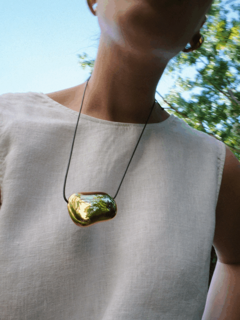 THORES 18k gold plated necklace - Image 3