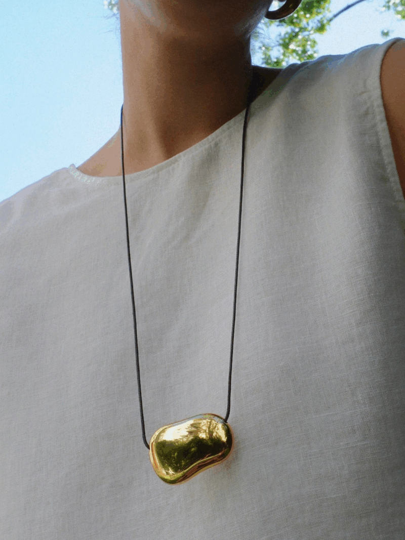 THORES 18k gold plated necklace - Image 4
